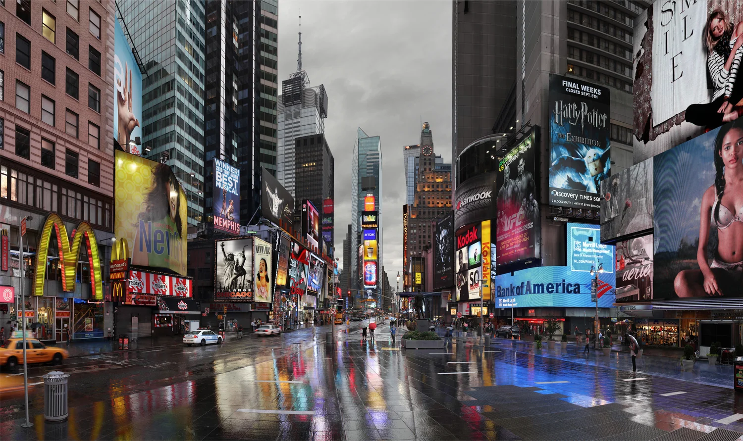 Hurricane Irene — Times Square